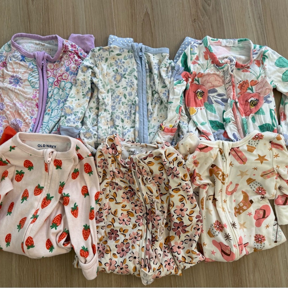 Girl Sleepie Zippy Bundle 0-3 months